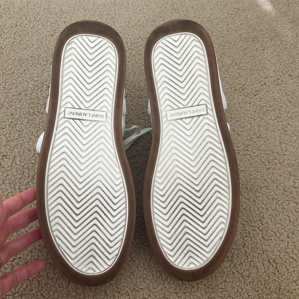 Saint Laurent SL/80 Mid Top Sneakers with box and extra laces - Picture 14 of 16
